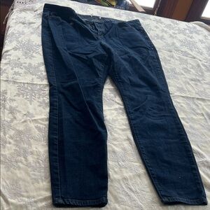 Eileen Fisher Deep Indigo Straight Leg Jeans